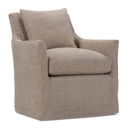 Picture of Ingrid Slipcovered Swivel Chair w/ Glider Option